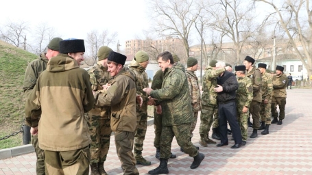 Казаки Кизляра пополнили ряды казачьего батальона «СКИФ» 7
