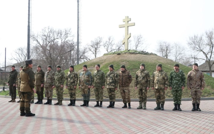 Казаки Кизляра пополнили ряды казачьего батальона «СКИФ»