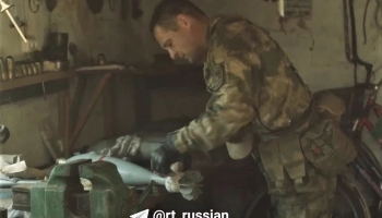 Репортаж RT russian о батальоне СКИФ